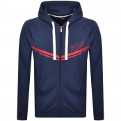 BOSS Bodywear Lounge Full Zip Hoodie Navy